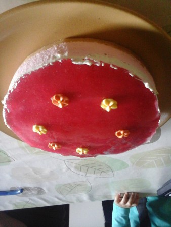 Bavarois au framboise de Isabelle